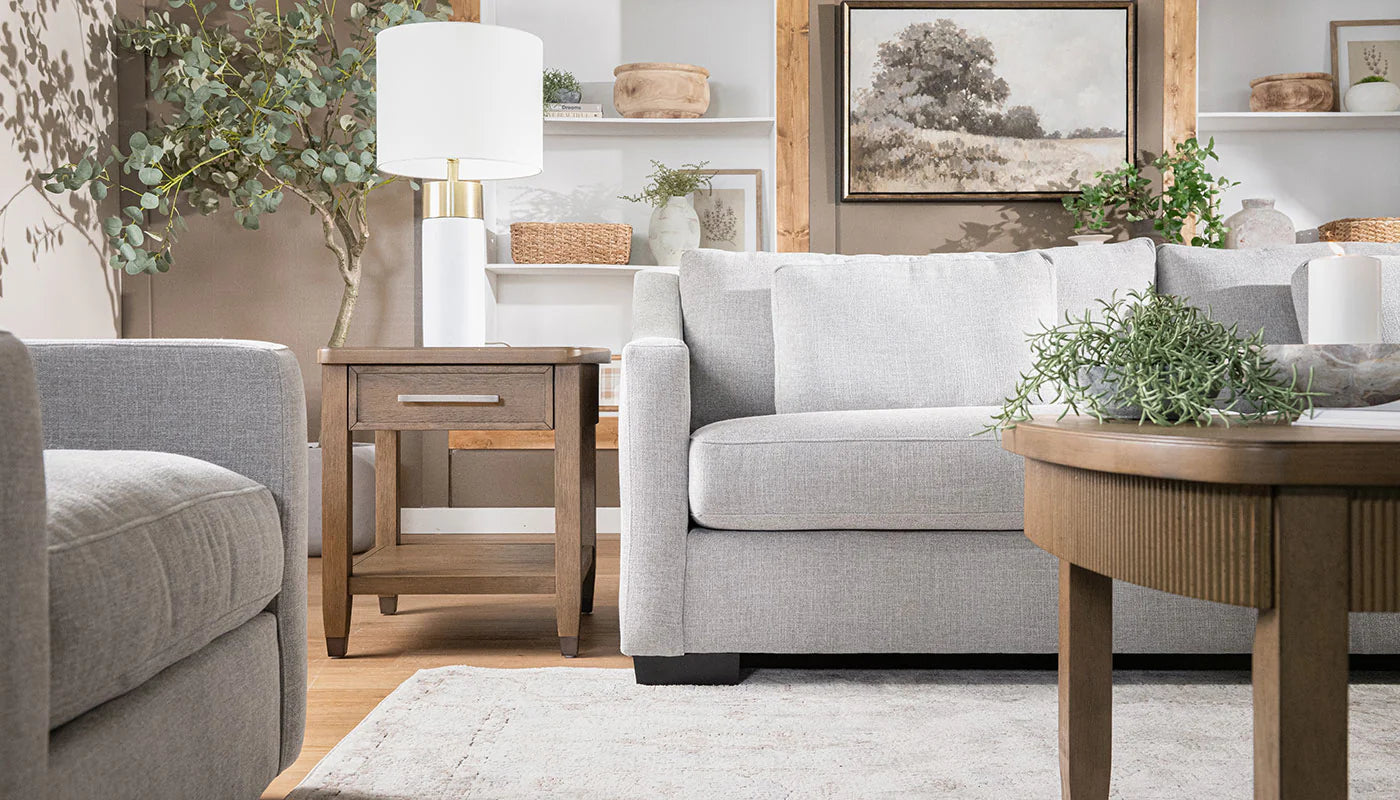 Asher Sofa & Swivel Chair