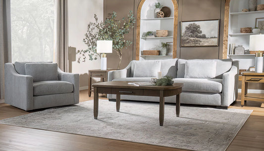 Asher Sofa & Swivel Chair