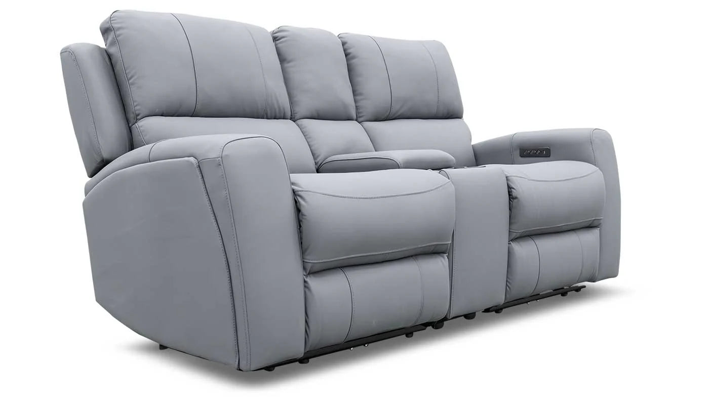 Declan Blue/Grey Loveseat