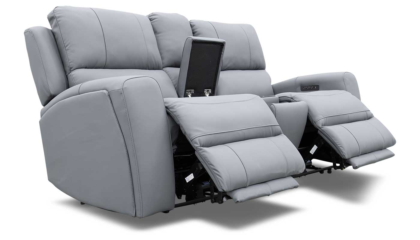 Declan Blue/Grey Loveseat