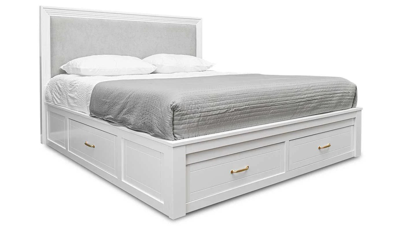 Walker White Full Bed