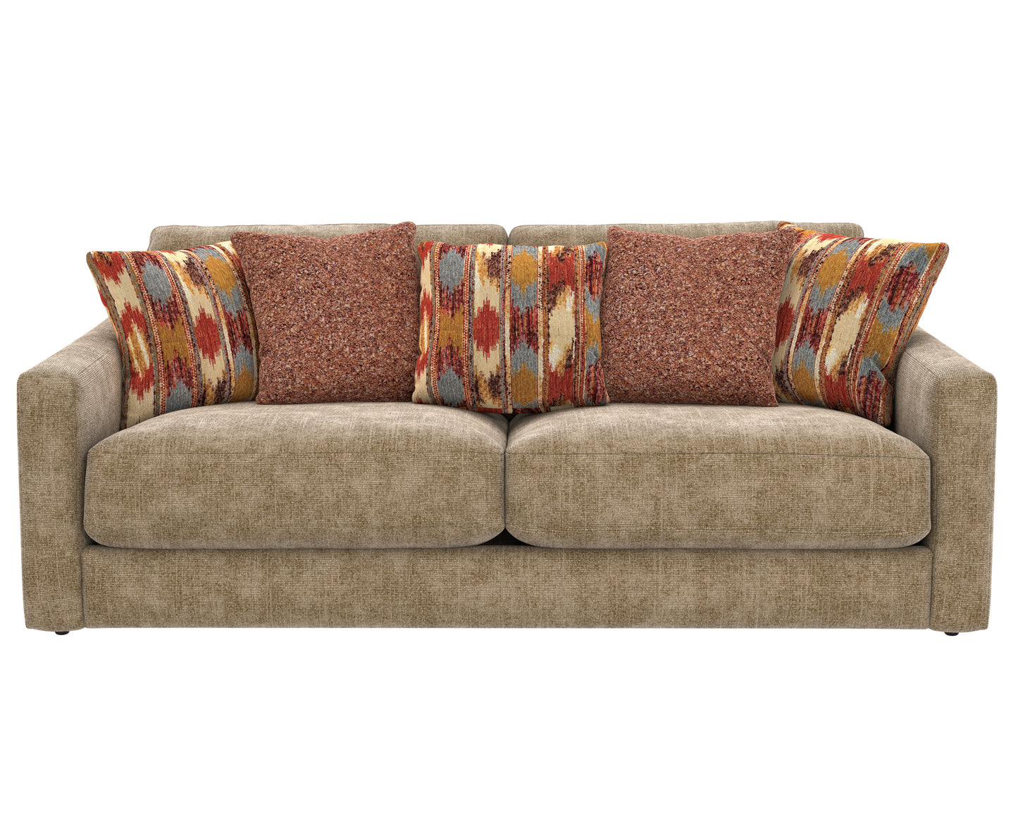 Alice Brown Sofa, Loveseat & Ottoman