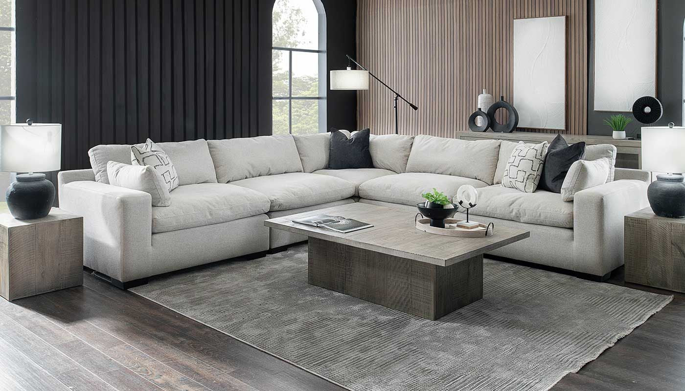 Colin Fabric 5pc. Sectional