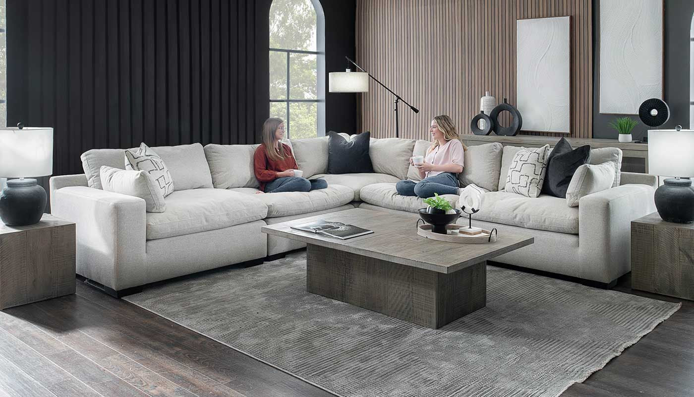 Colin Fabric 5pc. Sectional