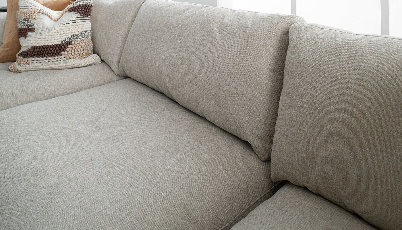 Colin Fabric 6pc. Sectional & Ottoman