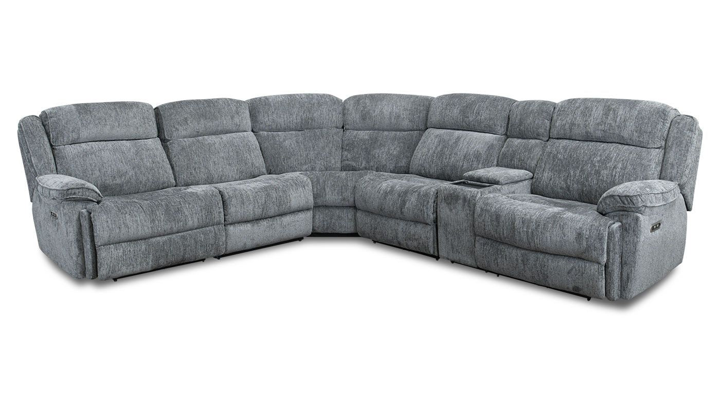 Elena 6pc. Grey Sectional