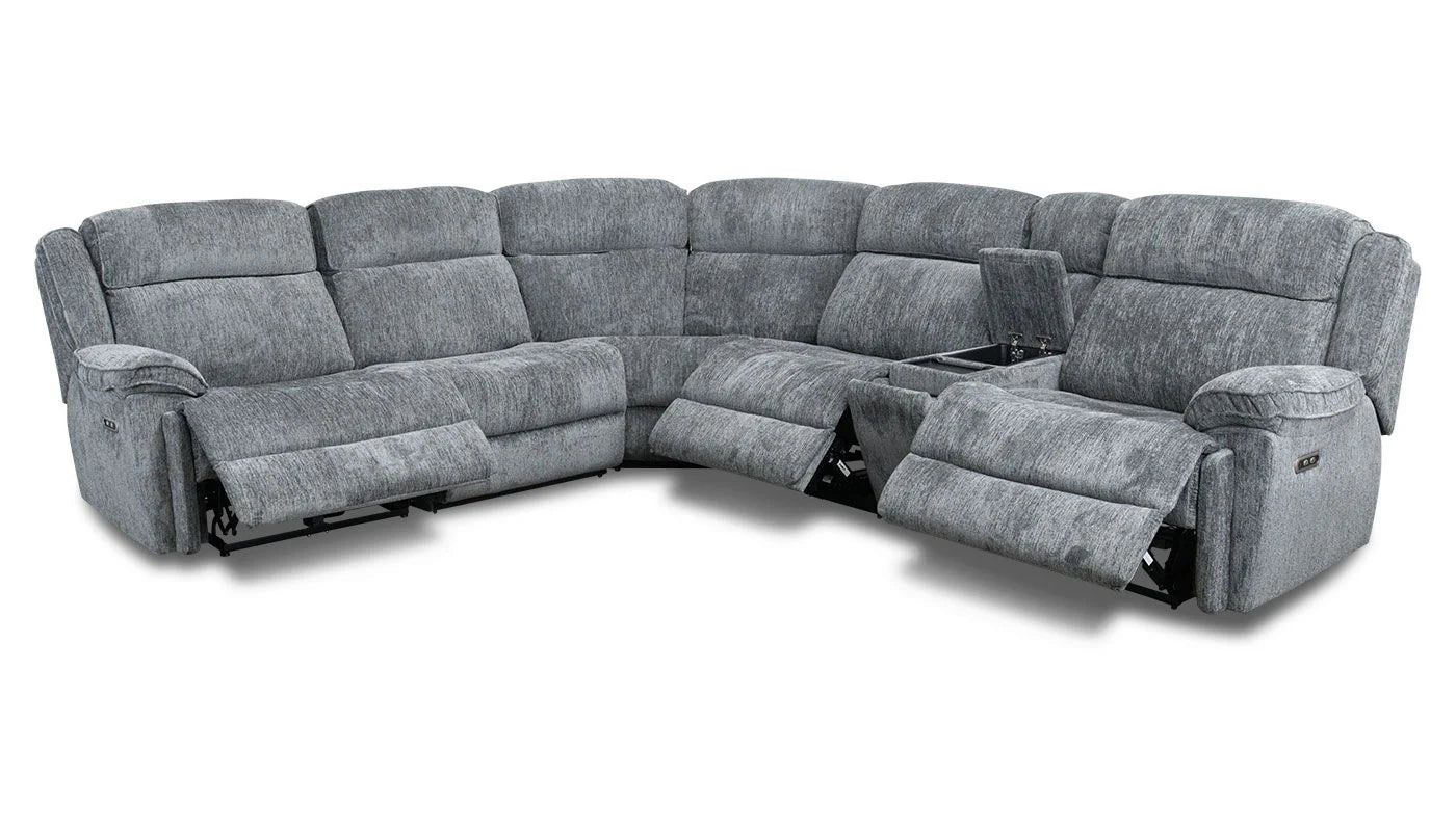 Elena 6pc. Grey Sectional