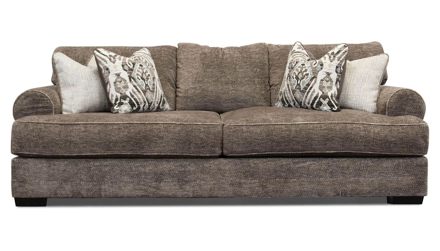 Memphis Chocolate Sofa & Loveseat