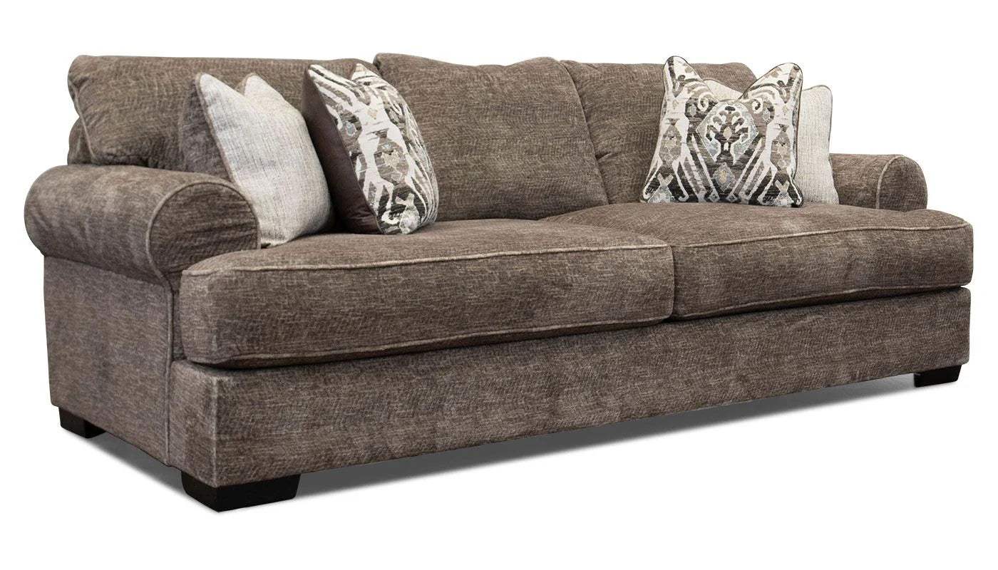 Memphis Chocolate Sofa & Loveseat