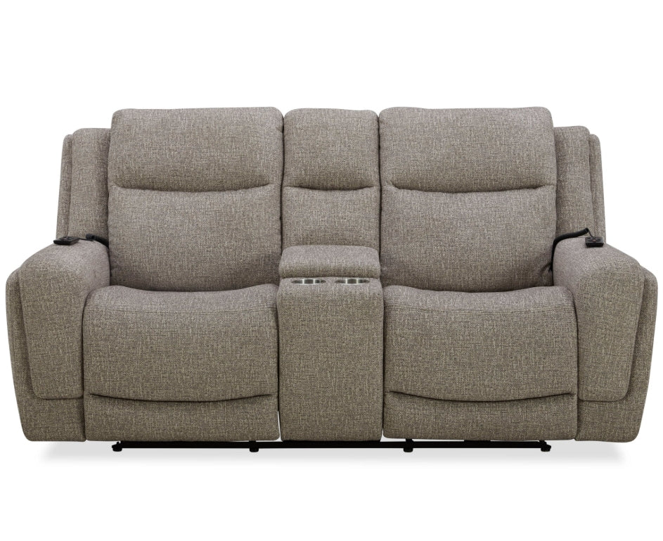Frances Sofa & Loveseat Heat/Massage