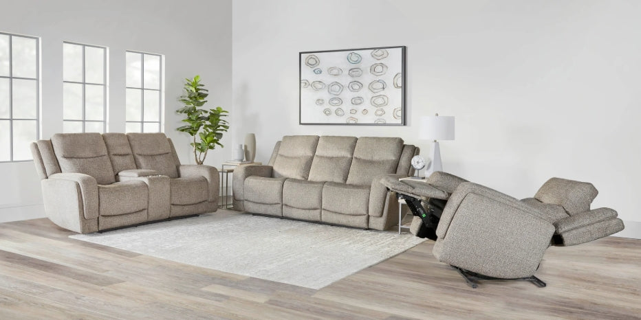 Frances Sofa & Loveseat Heat/Massage