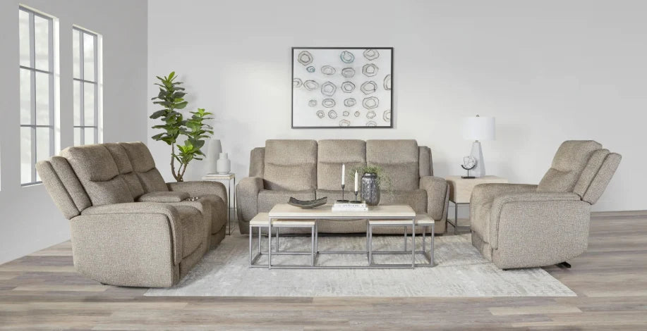 Frances Sofa & Loveseat Heat/Massage