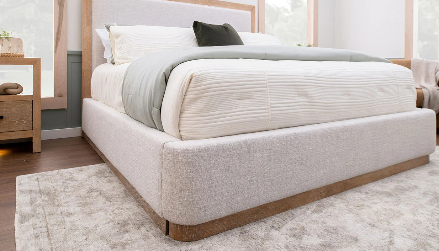 Ember Upholstery King Bed