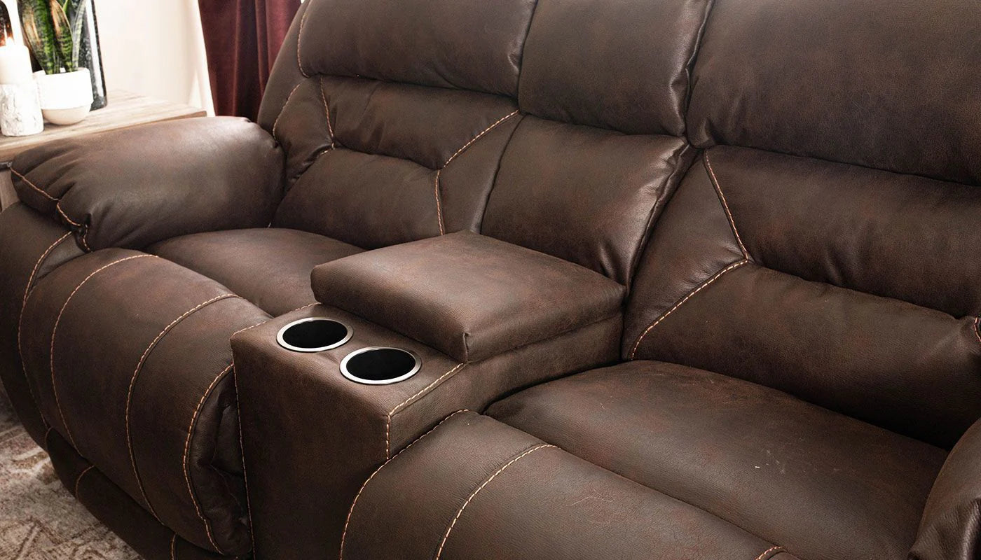Hailey Chocolate Sofa & Loveseat