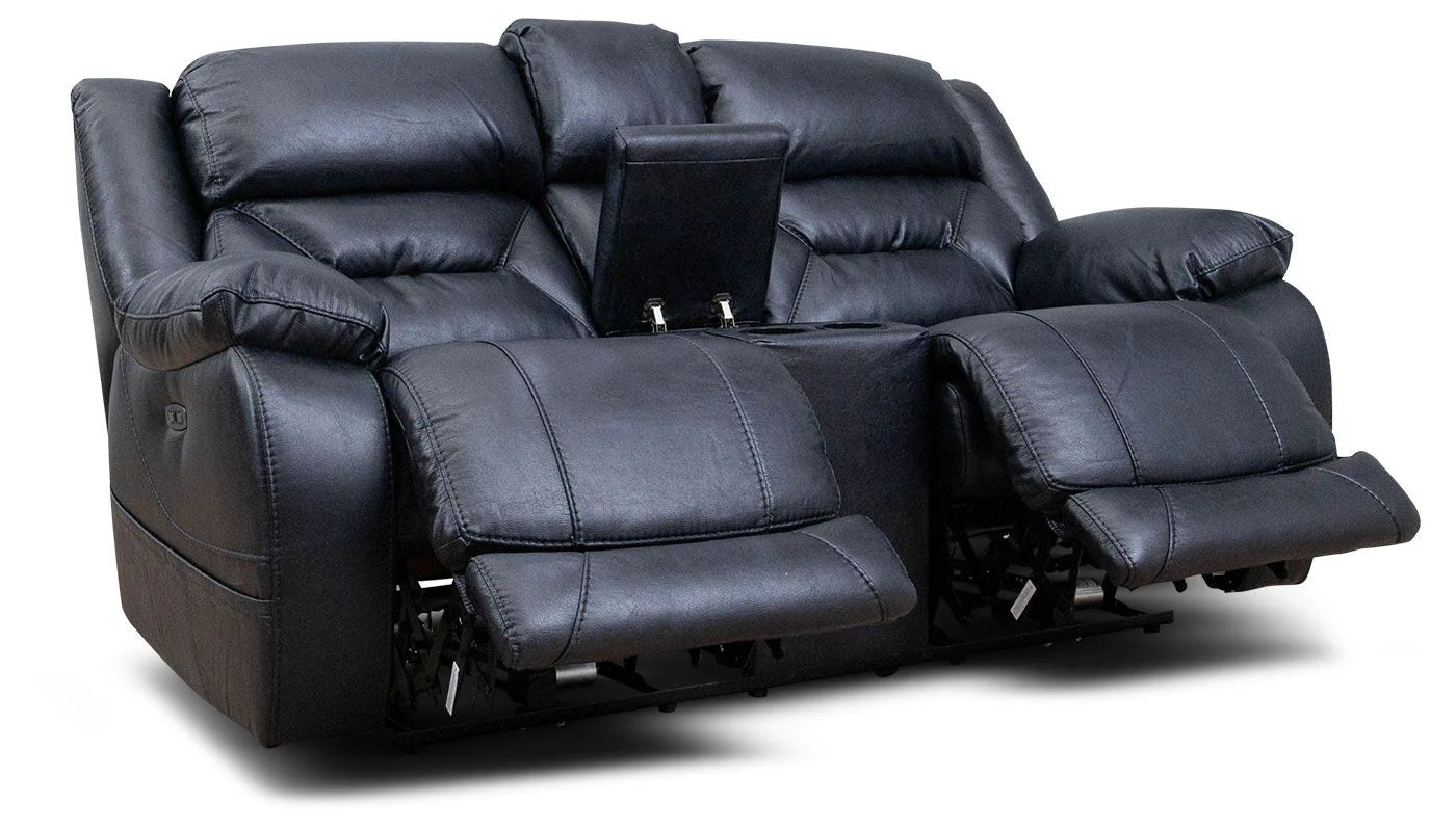 Harrison Navy Sofa & Loveseat