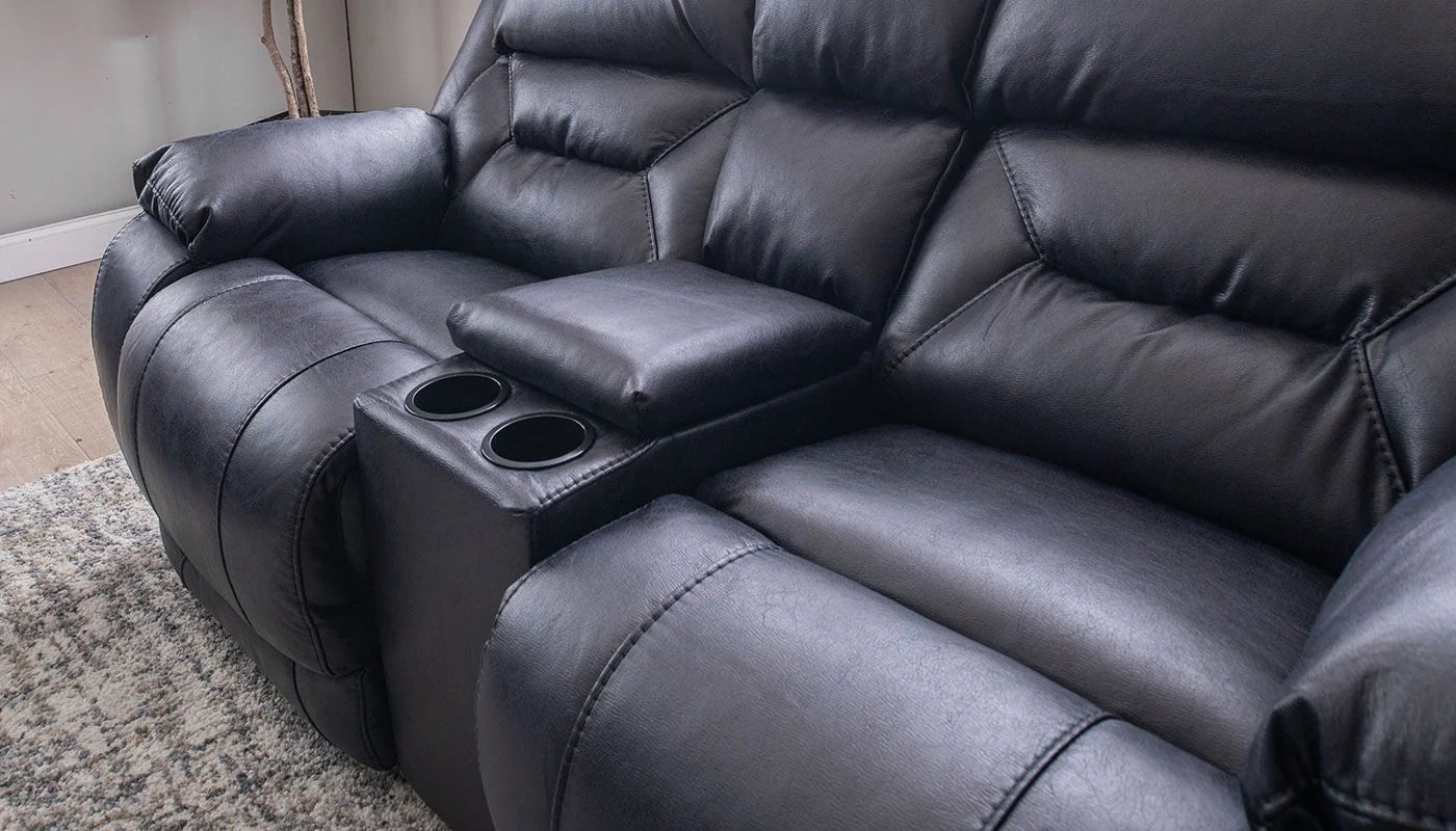 Harrison Navy Sofa & Loveseat