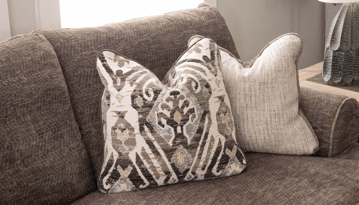 Memphis Chocolate Sofa & Loveseat