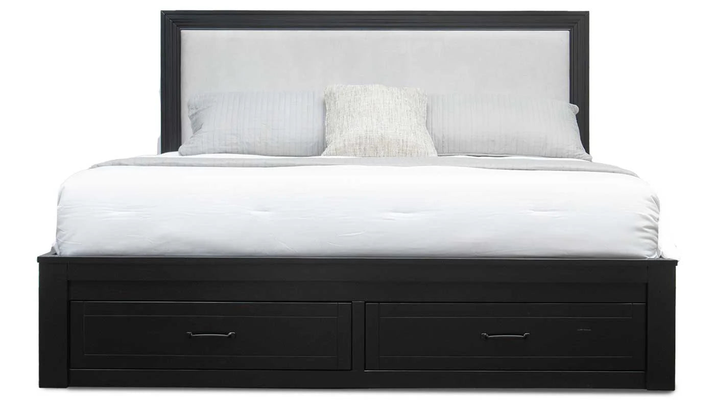 Walker Black Full Bed