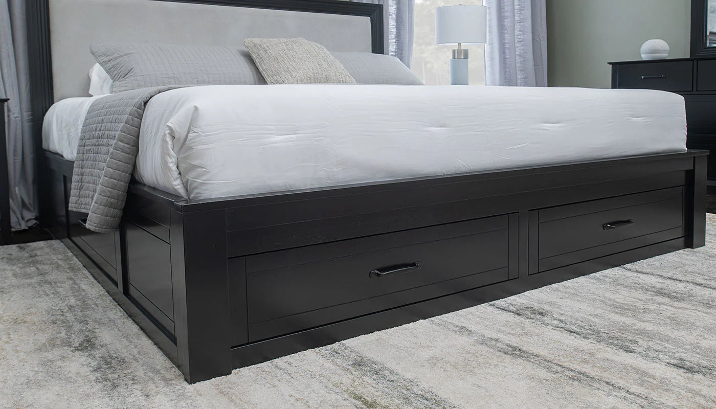 Walker Black Full Bed