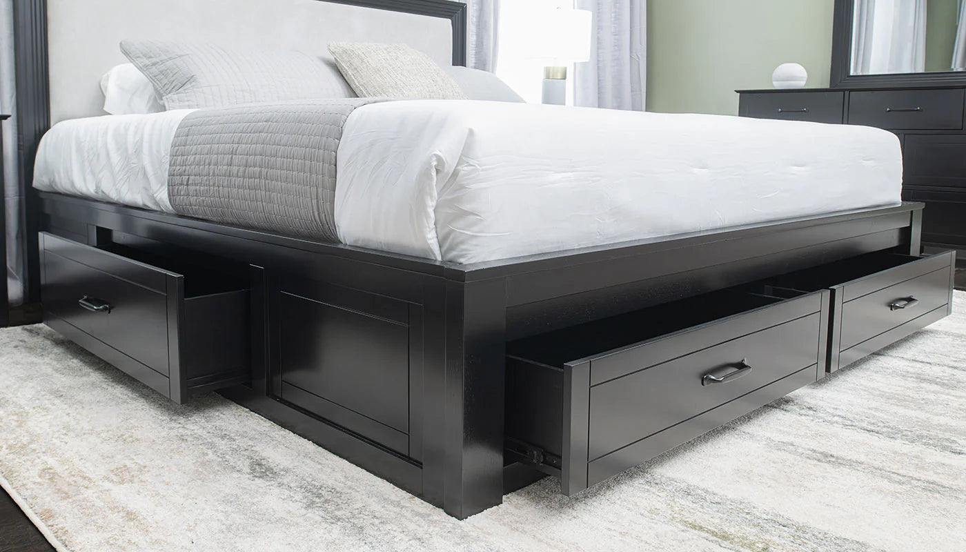 Walker Black Full Bed