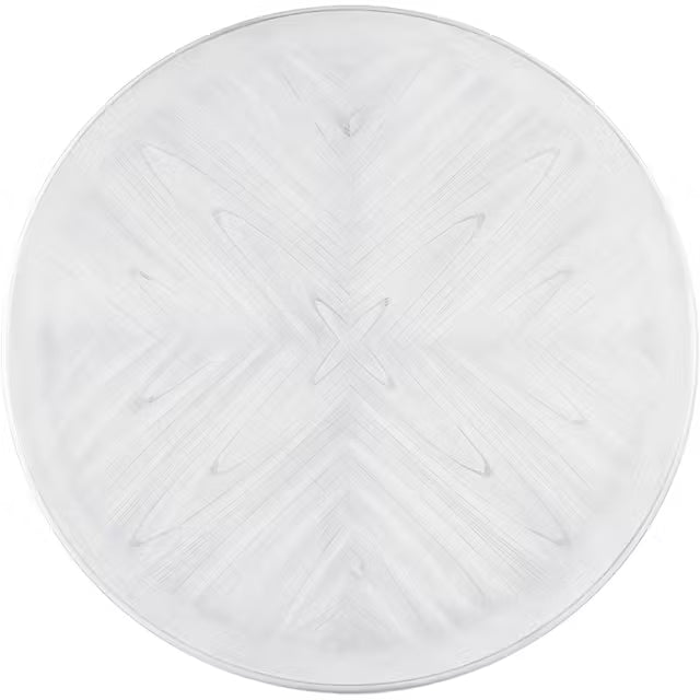 Amber White 5pc Dining Set