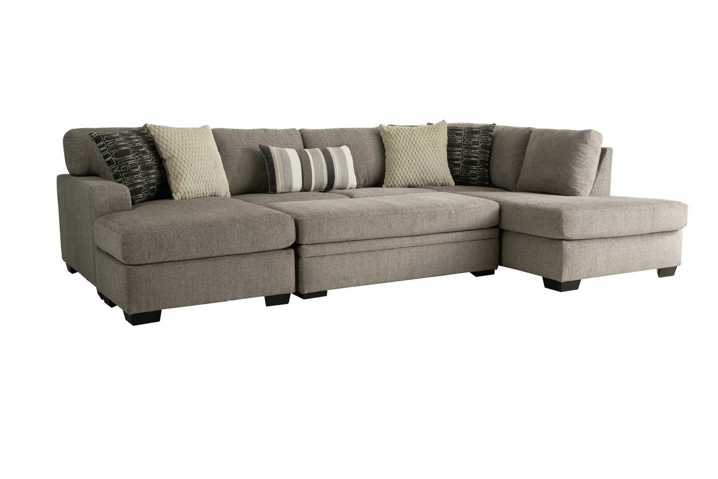Bianca 3pc. Sectional & Ottoman