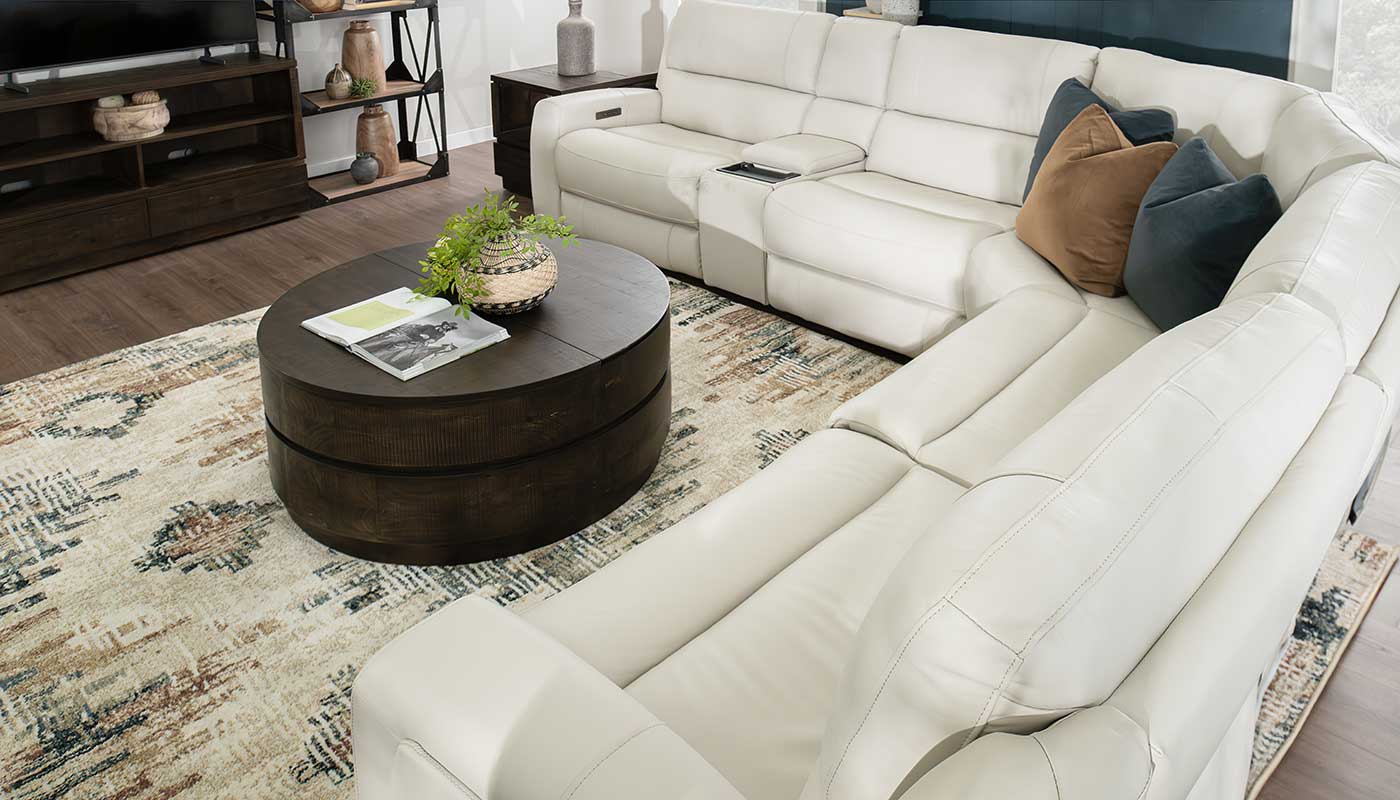 Grayson 6pc. Cream Sectional