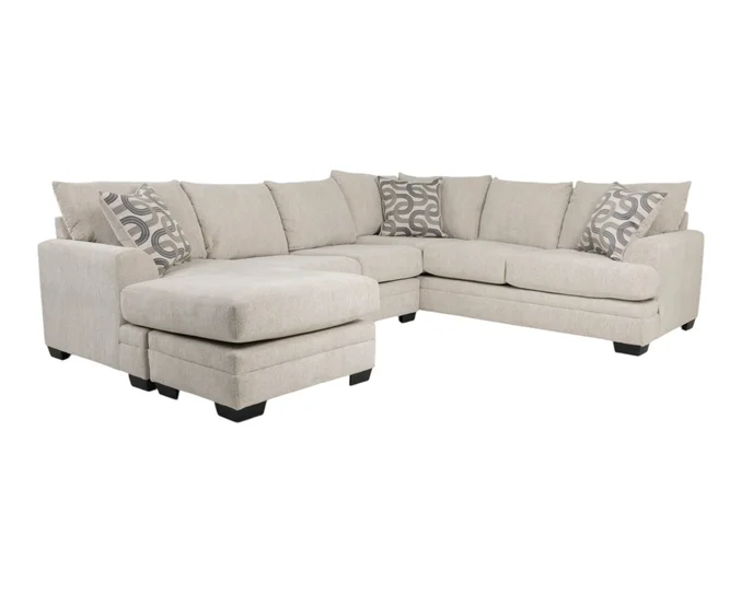 Bentley 3pc. Sectional & Ottoman