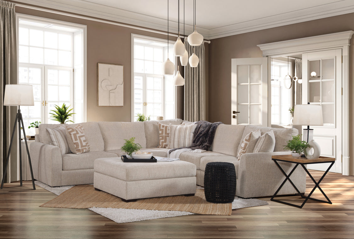 Heidi 6pc. Sectional & Ottoman