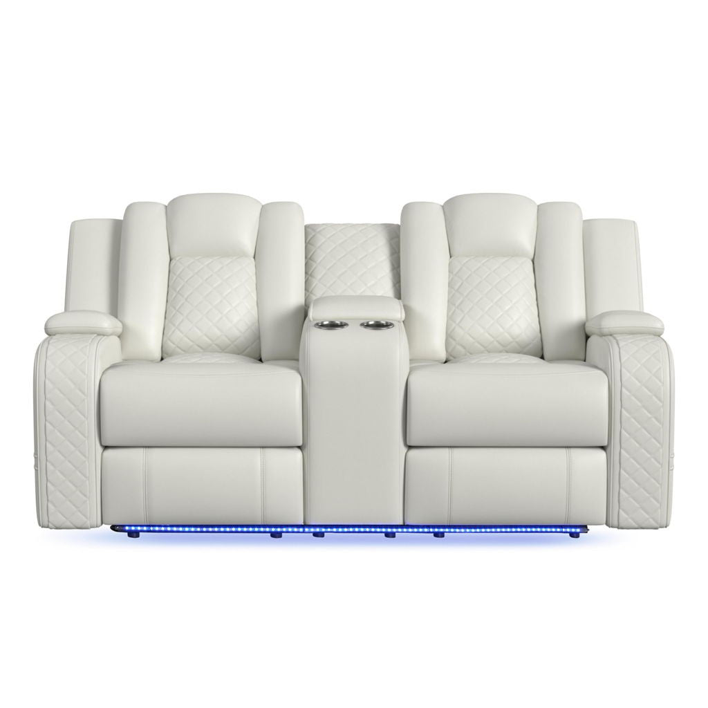 Carly Oyster Sofa & Loveseat