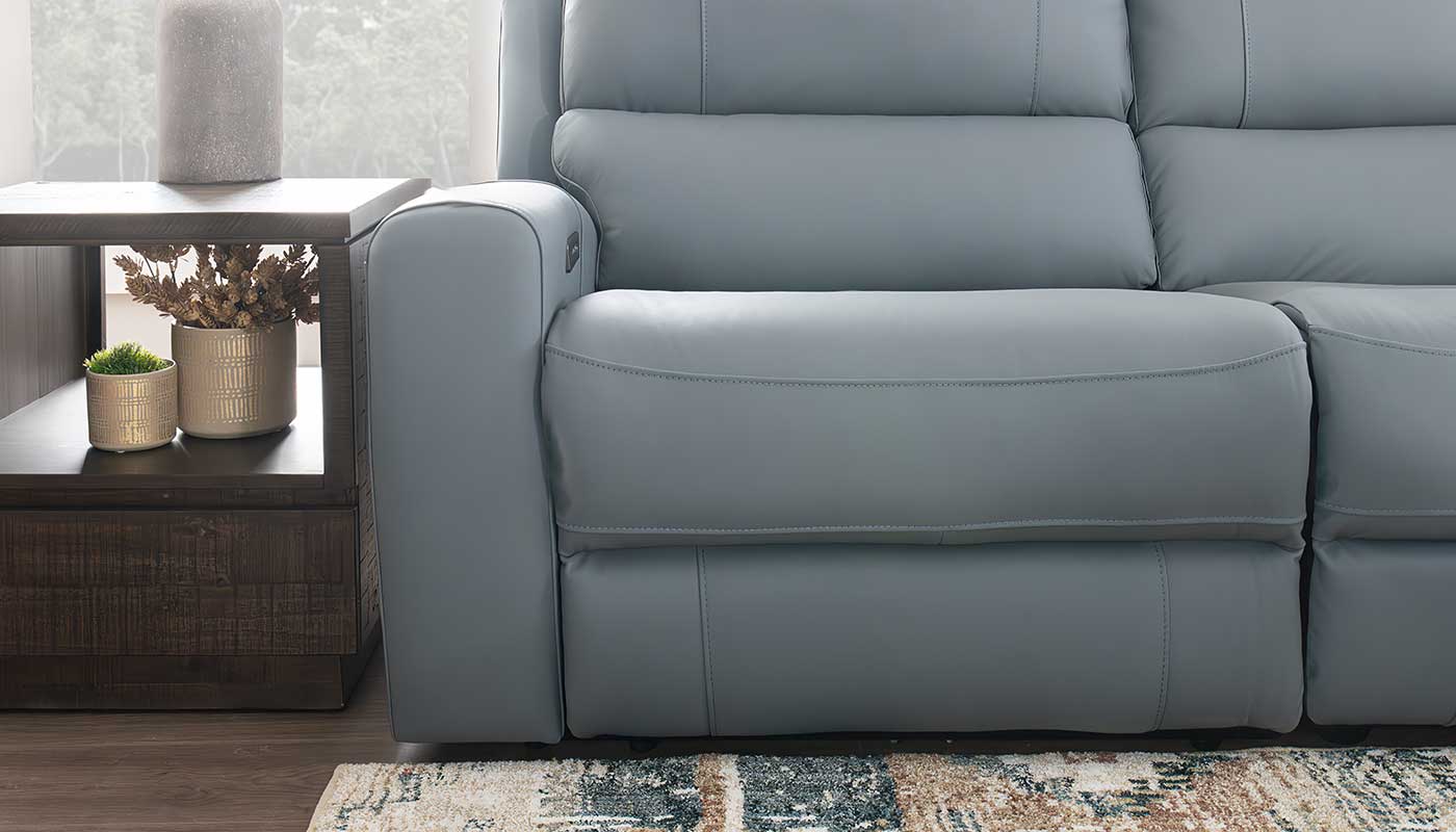 Grayson Blue/Grey 6pc. Sectional