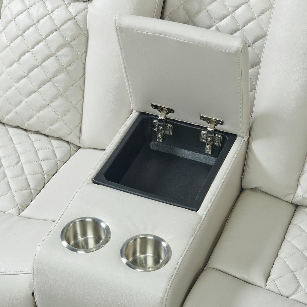 Carly Oyster Sofa & Loveseat