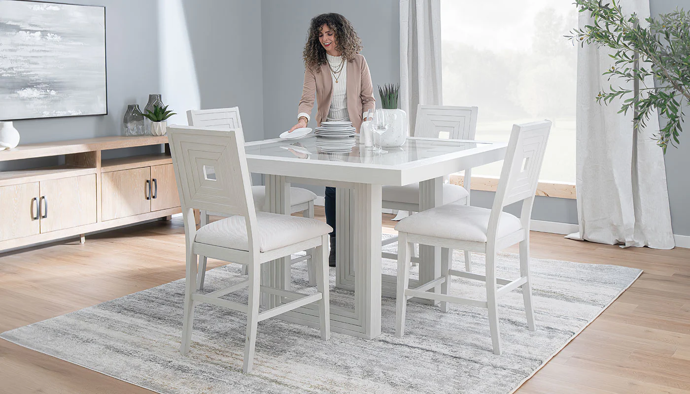 Atlas Counter 5pc. Dining Set