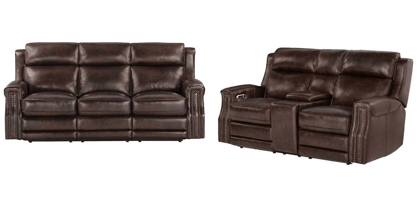 Harley Espresso Sofa & Loveseat