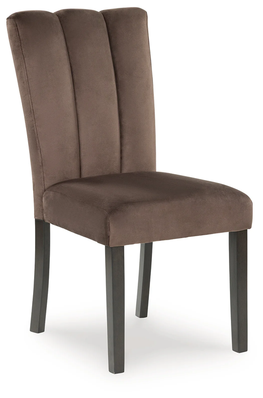 JENNA UPH MOCHA DINING CHAIR