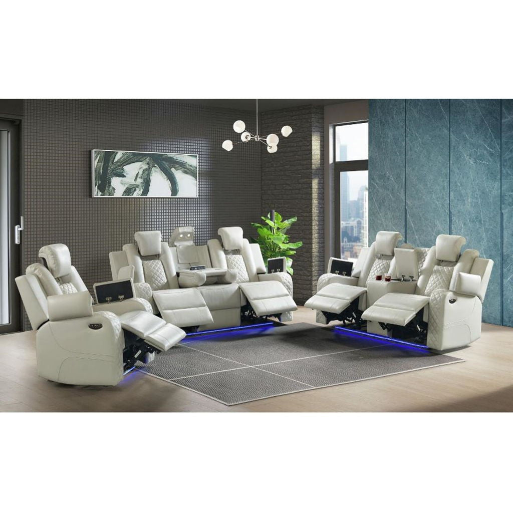 Carly Oyster Sofa & Loveseat