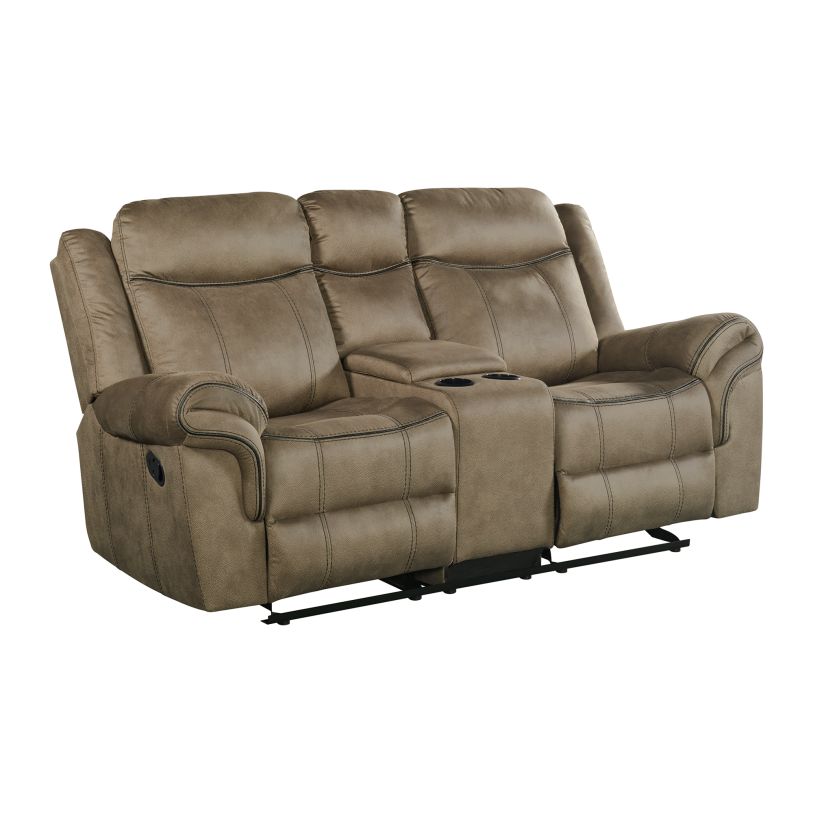 Serena Brown Sofa & Loveseat