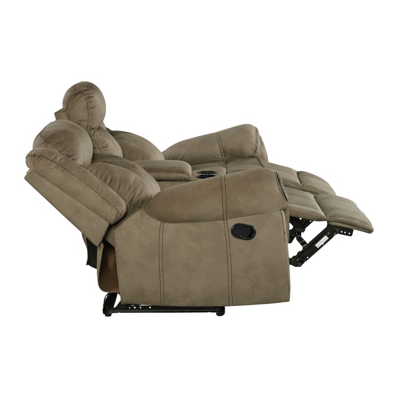 Serena Brown Sofa & Loveseat